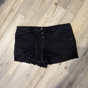 Free People Jean Shorts, Size 10
